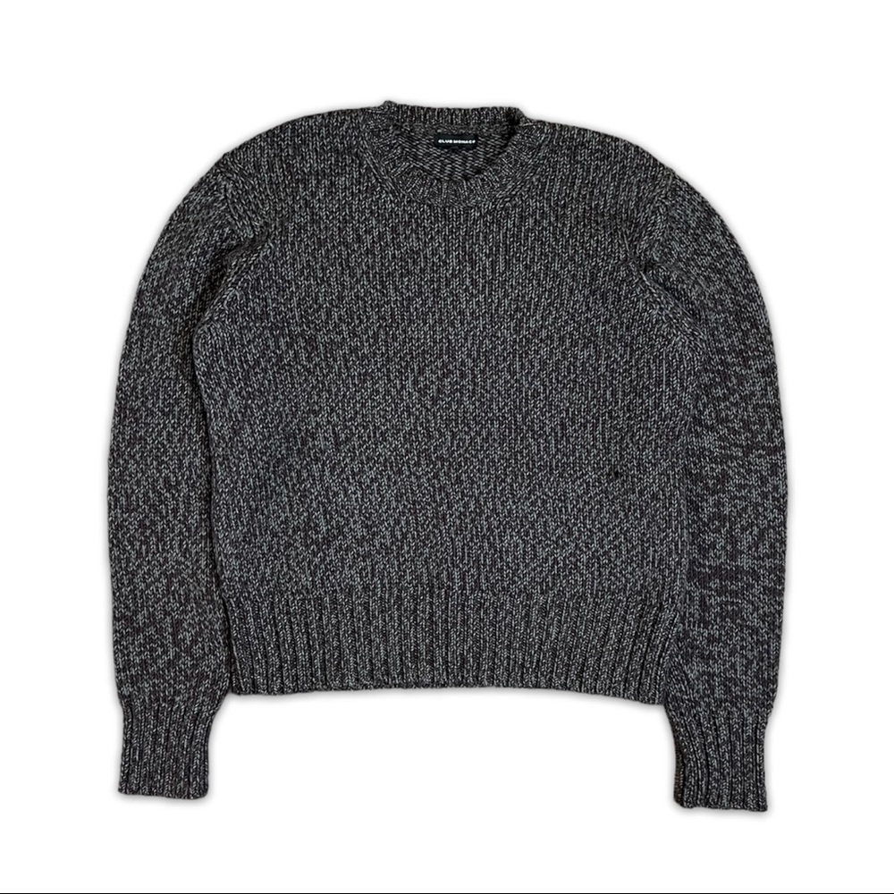 Club Monaco two tone knit sweater